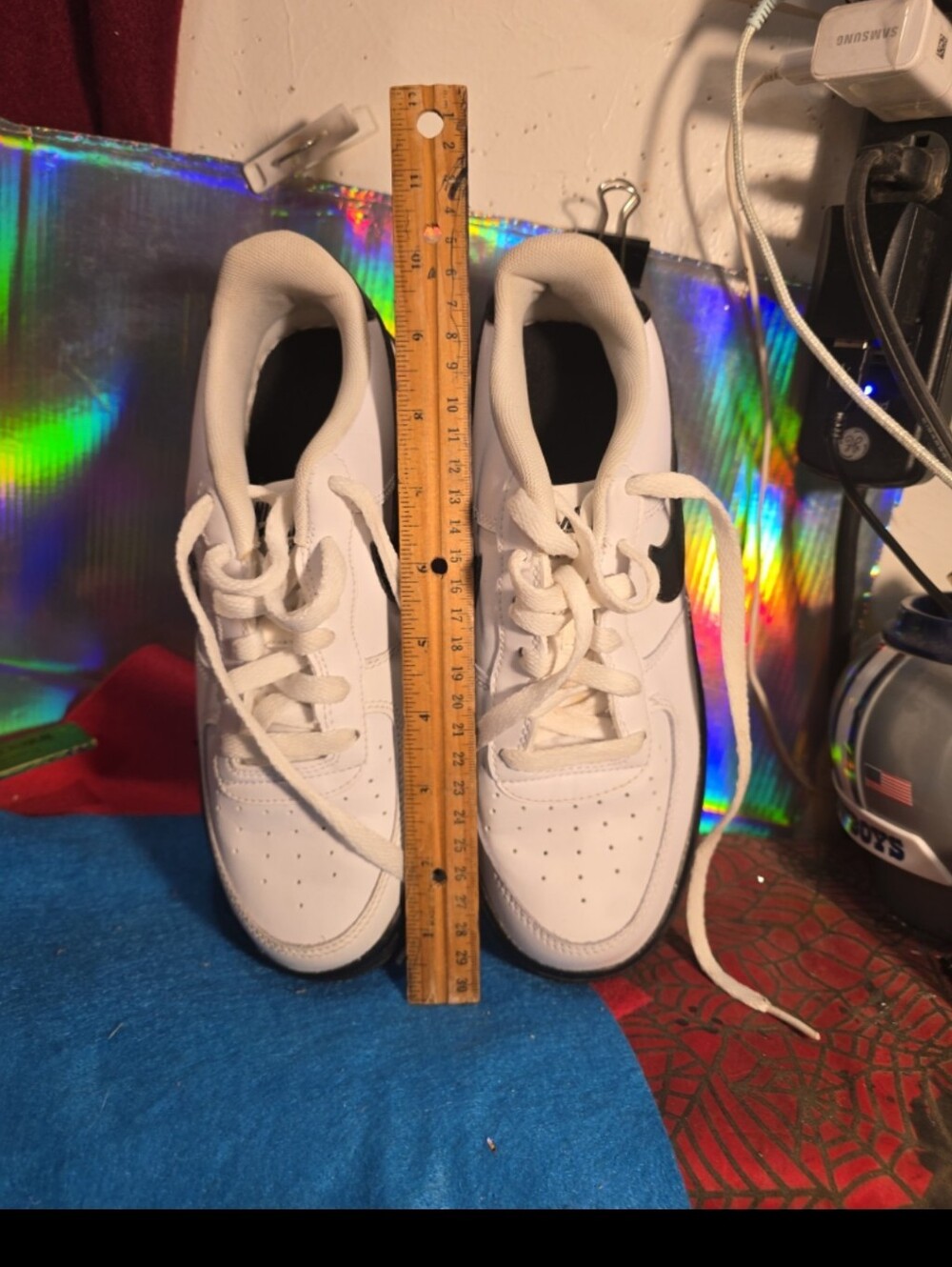 060226 Nike Kids' Air Force 1 Low size 5.5 very good condition. Box 22X - Picture 4 of 8